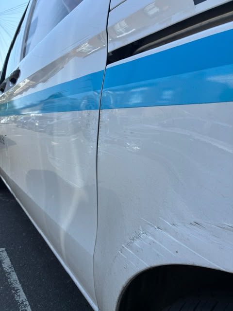 Vehicle bodywork and paint repair in the SP Vehicle Repairs workshop, image 2