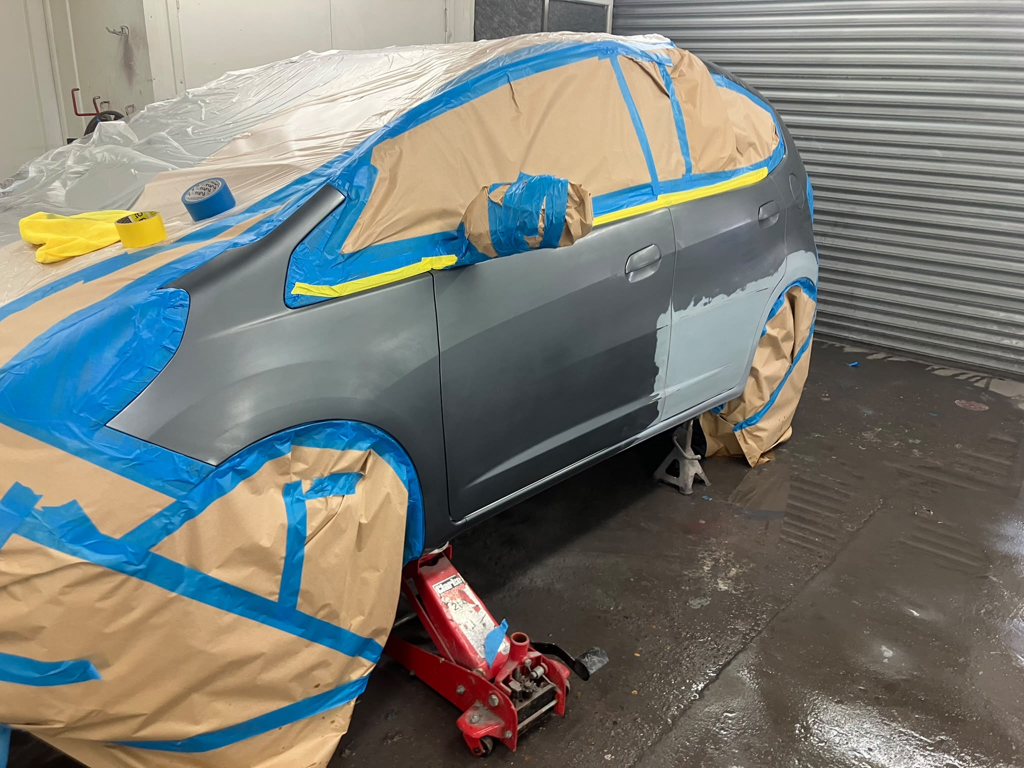 Vehicle bodywork and paint repair in the SP Vehicle Repairs workshop, image 7