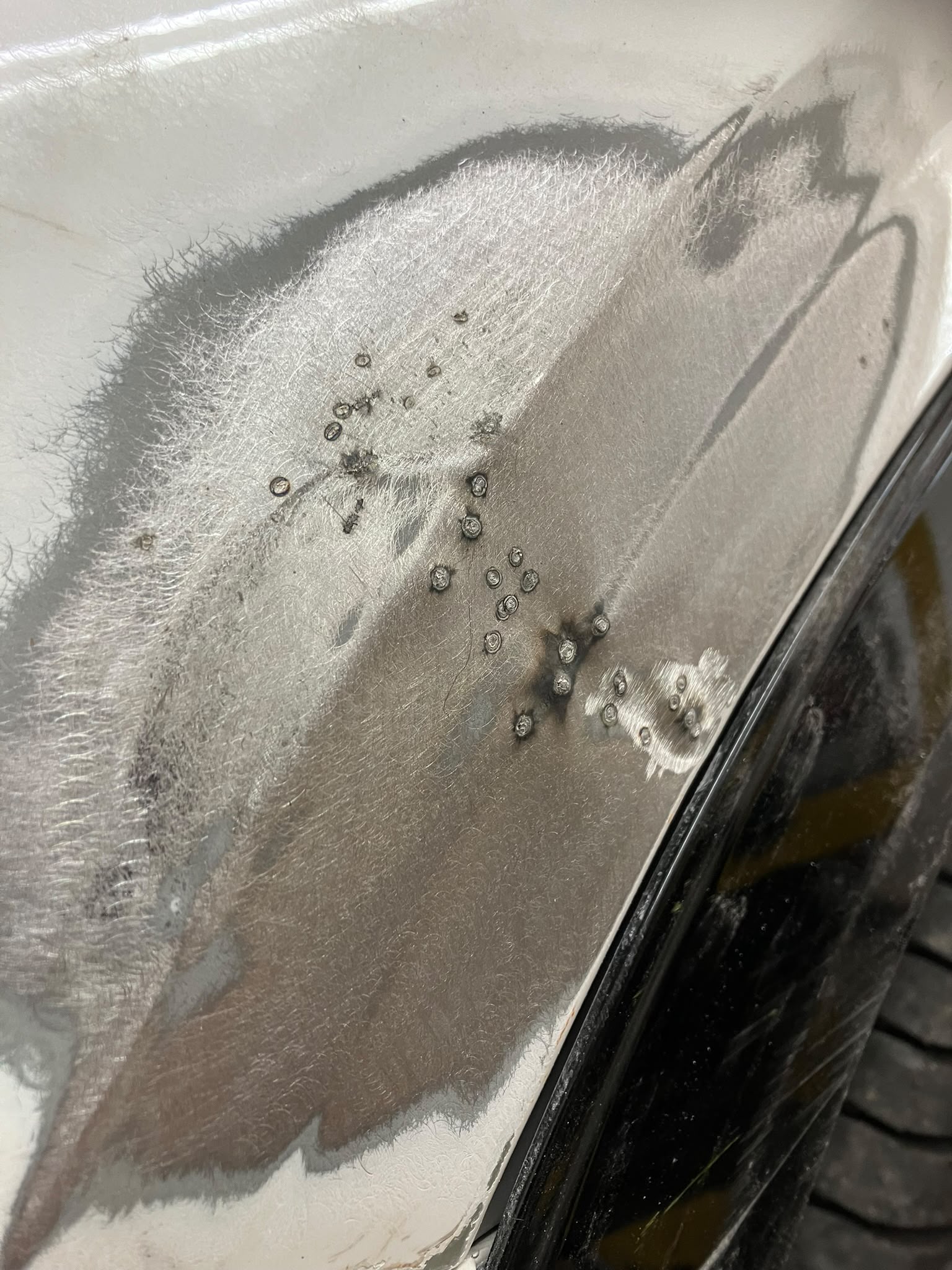Vehicle bodywork and paint repair in the SP Vehicle Repairs workshop, image 16