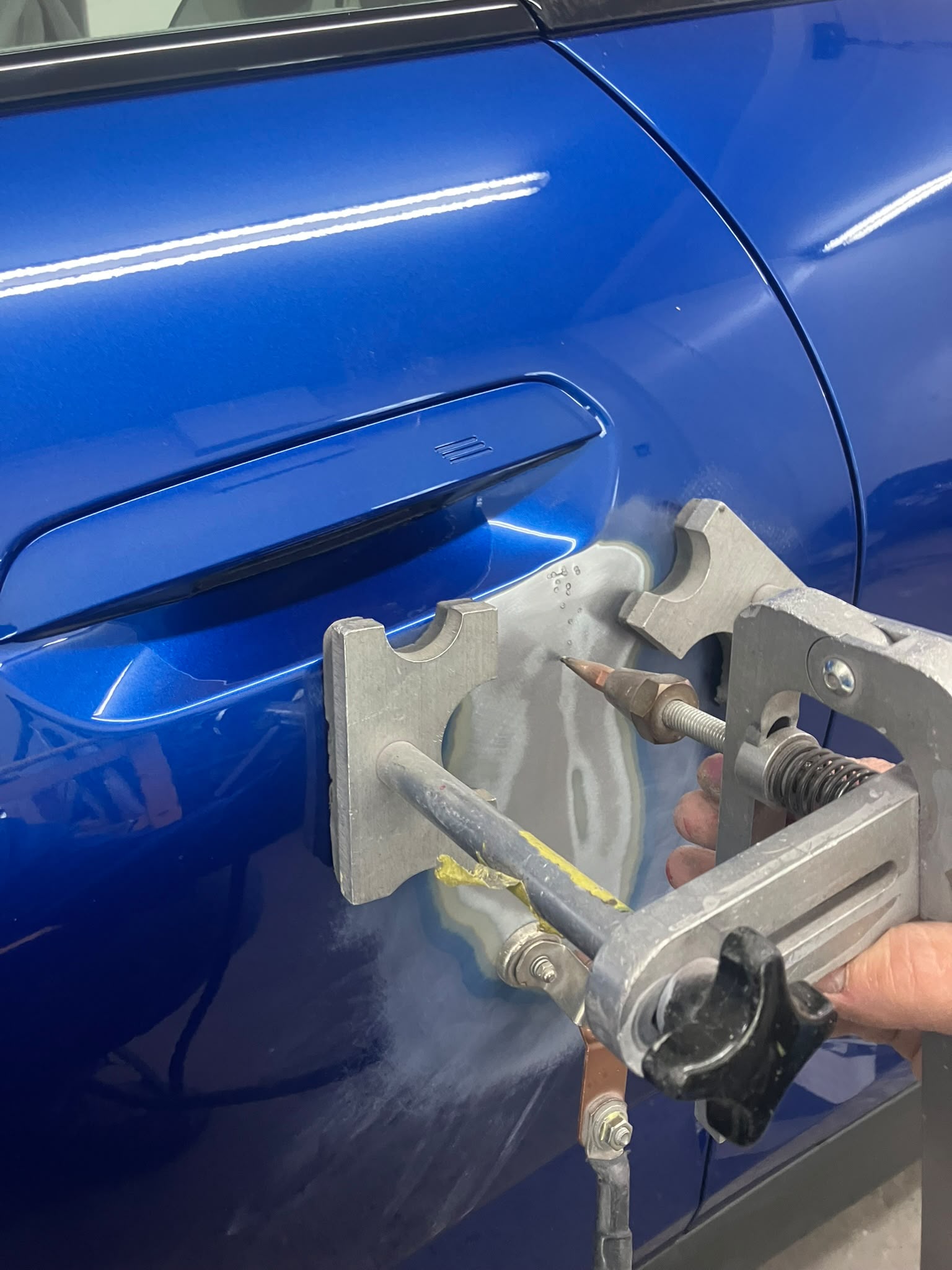 Vehicle bodywork and paint repair in the SP Vehicle Repairs workshop, image 27