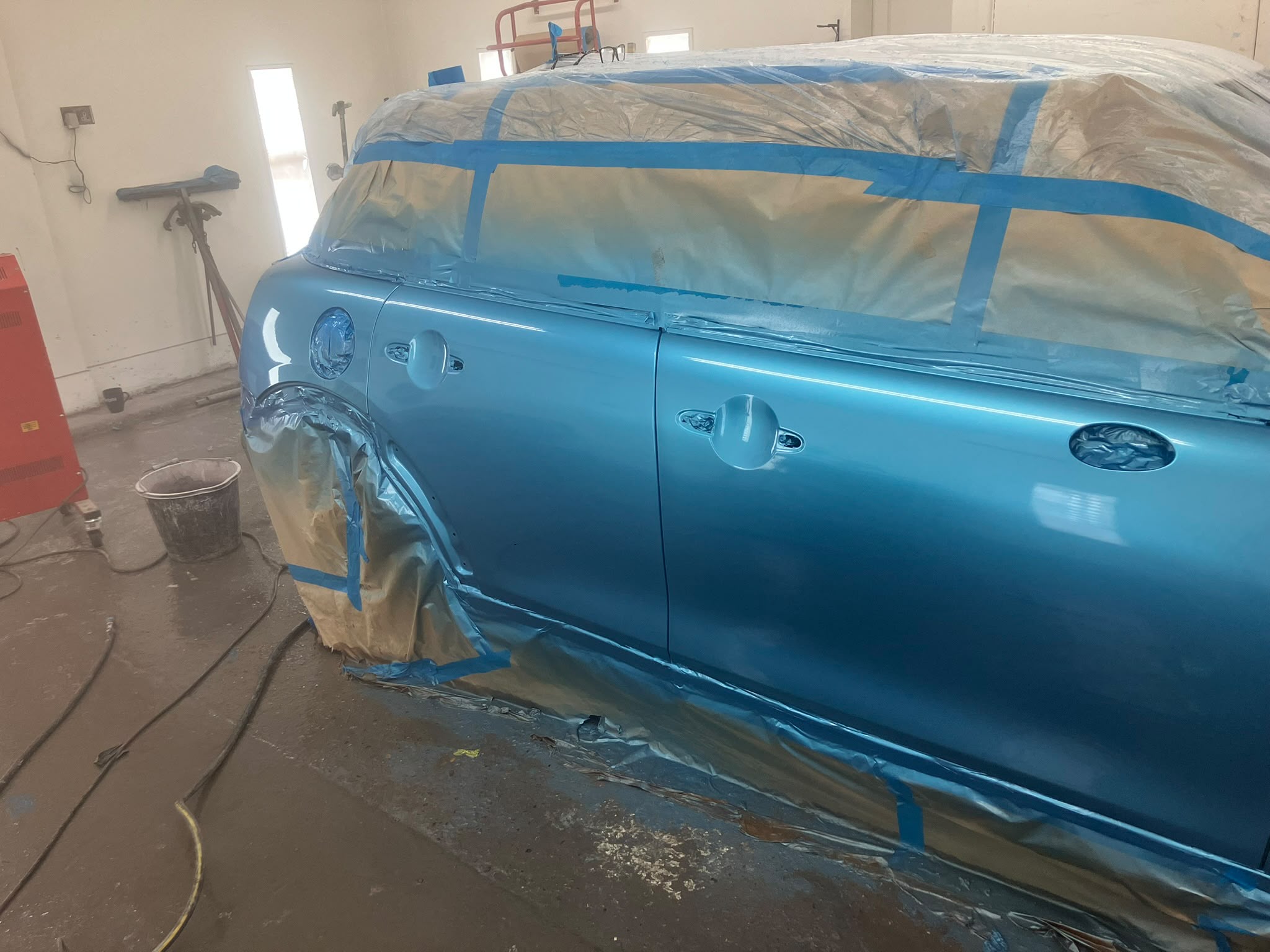 Vehicle bodywork and paint repair in the SP Vehicle Repairs workshop, image 48