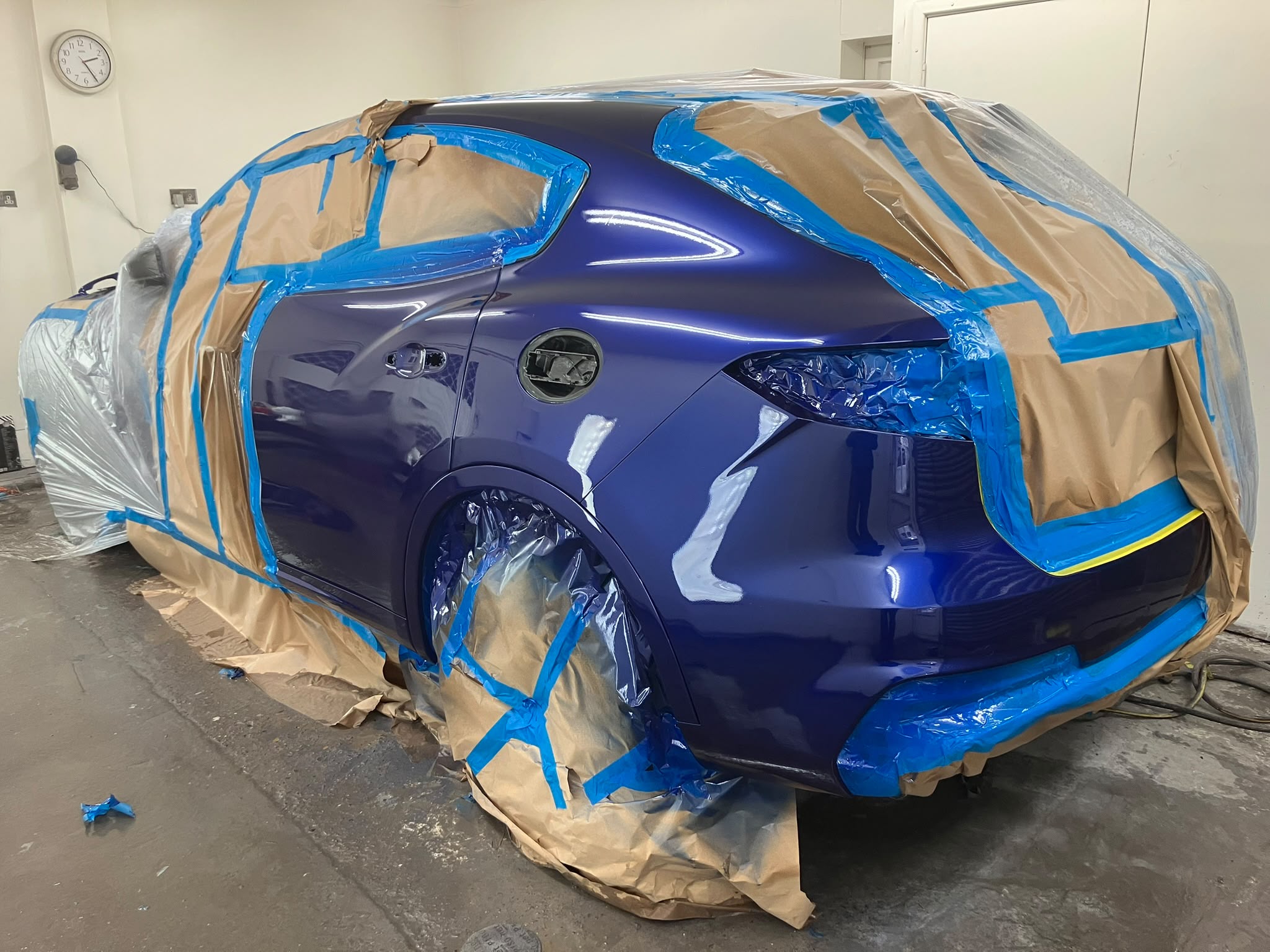 Vehicle bodywork and paint repair in the SP Vehicle Repairs workshop, image 60