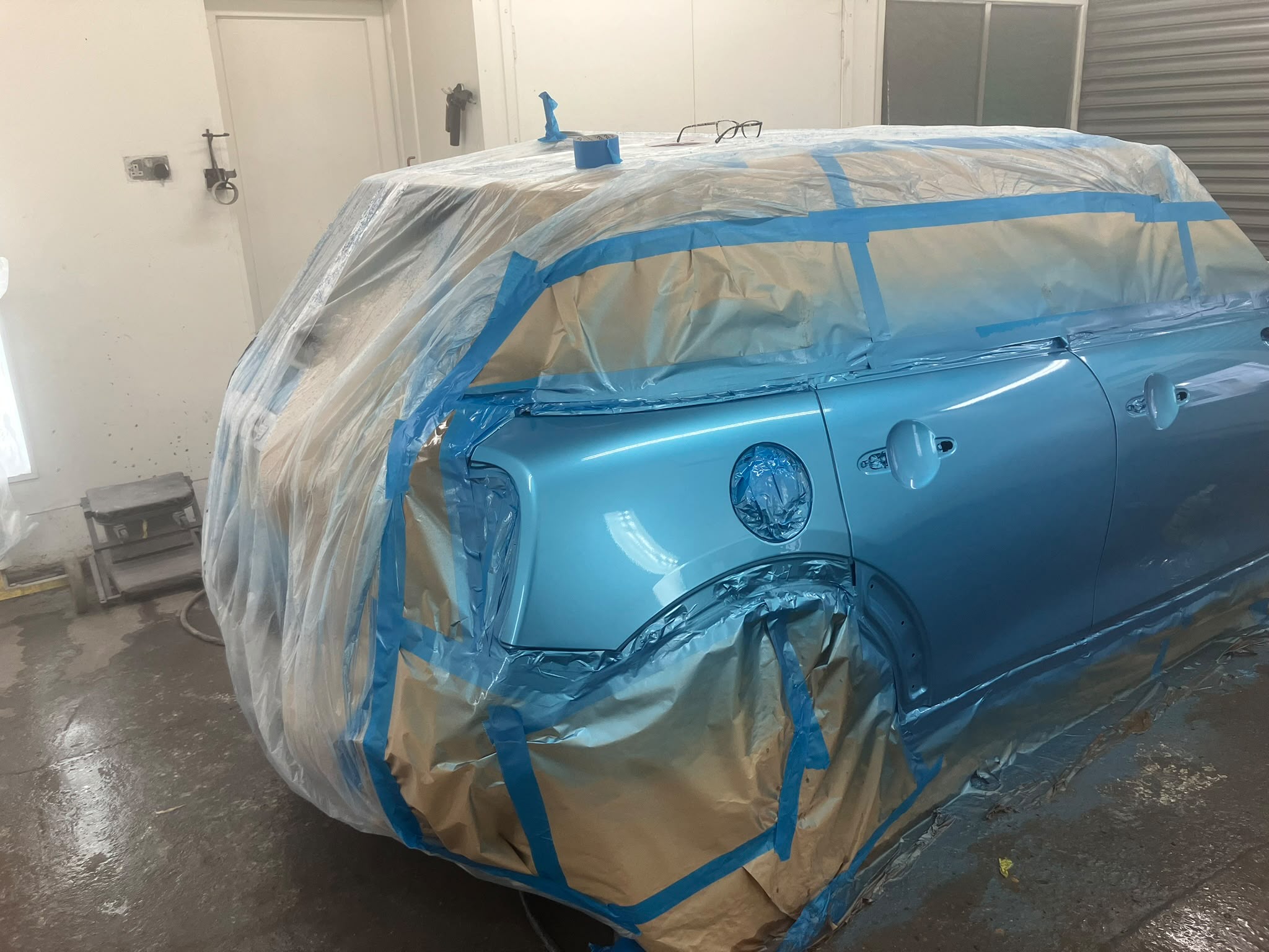 Vehicle bodywork and paint repair in the SP Vehicle Repairs workshop, image 62