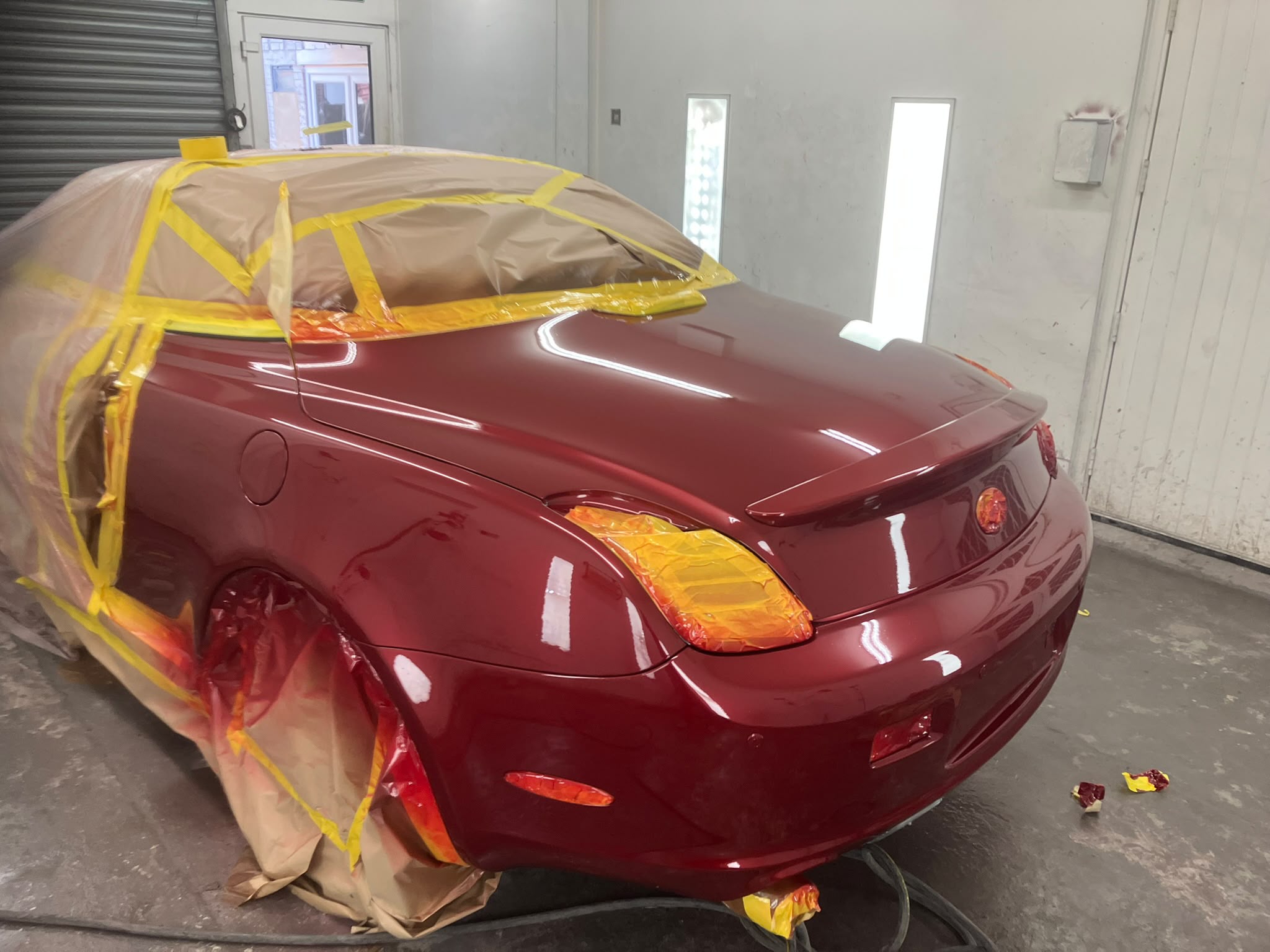 Vehicle bodywork and paint repair in the SP Vehicle Repairs workshop, image 67