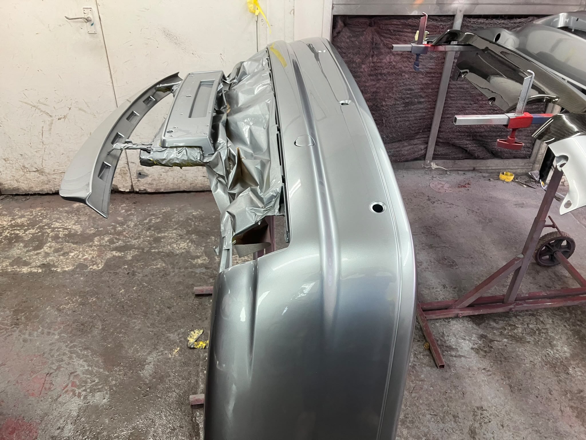 Vehicle bodywork and paint repair in the SP Vehicle Repairs workshop, image 80