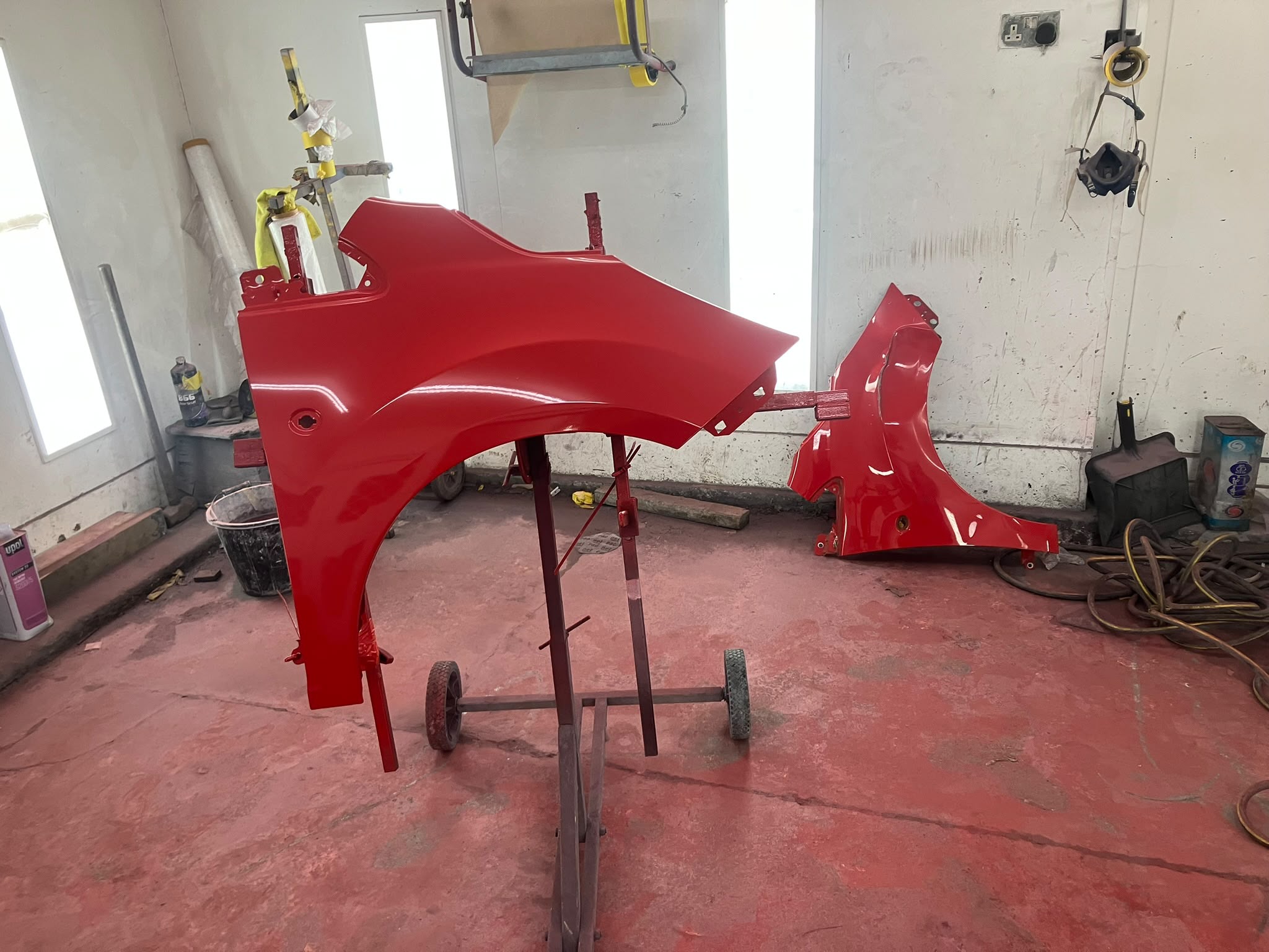 Vehicle bodywork and paint repair in the SP Vehicle Repairs workshop, image 85
