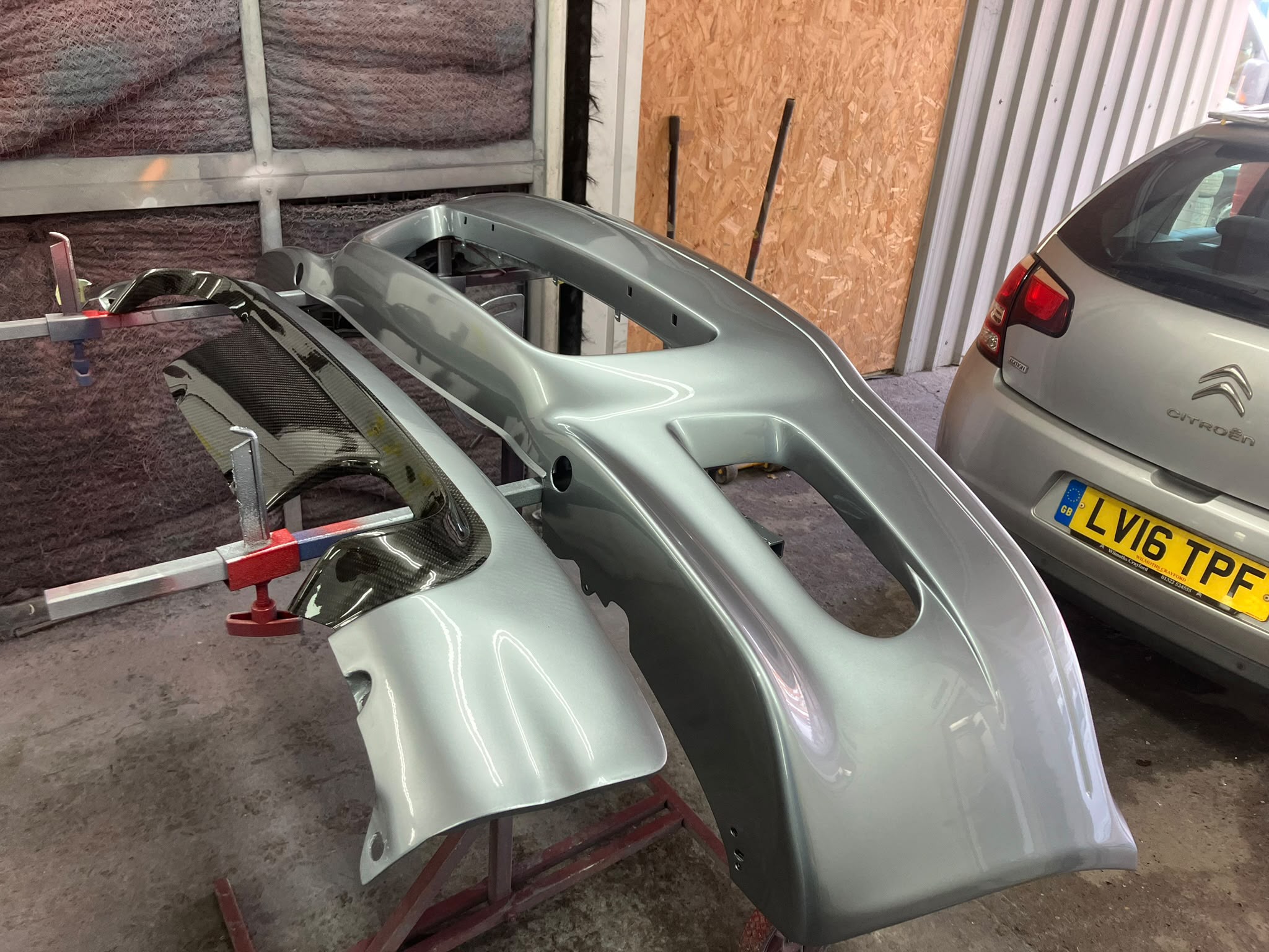 Vehicle bodywork and paint repair in the SP Vehicle Repairs workshop, image 87