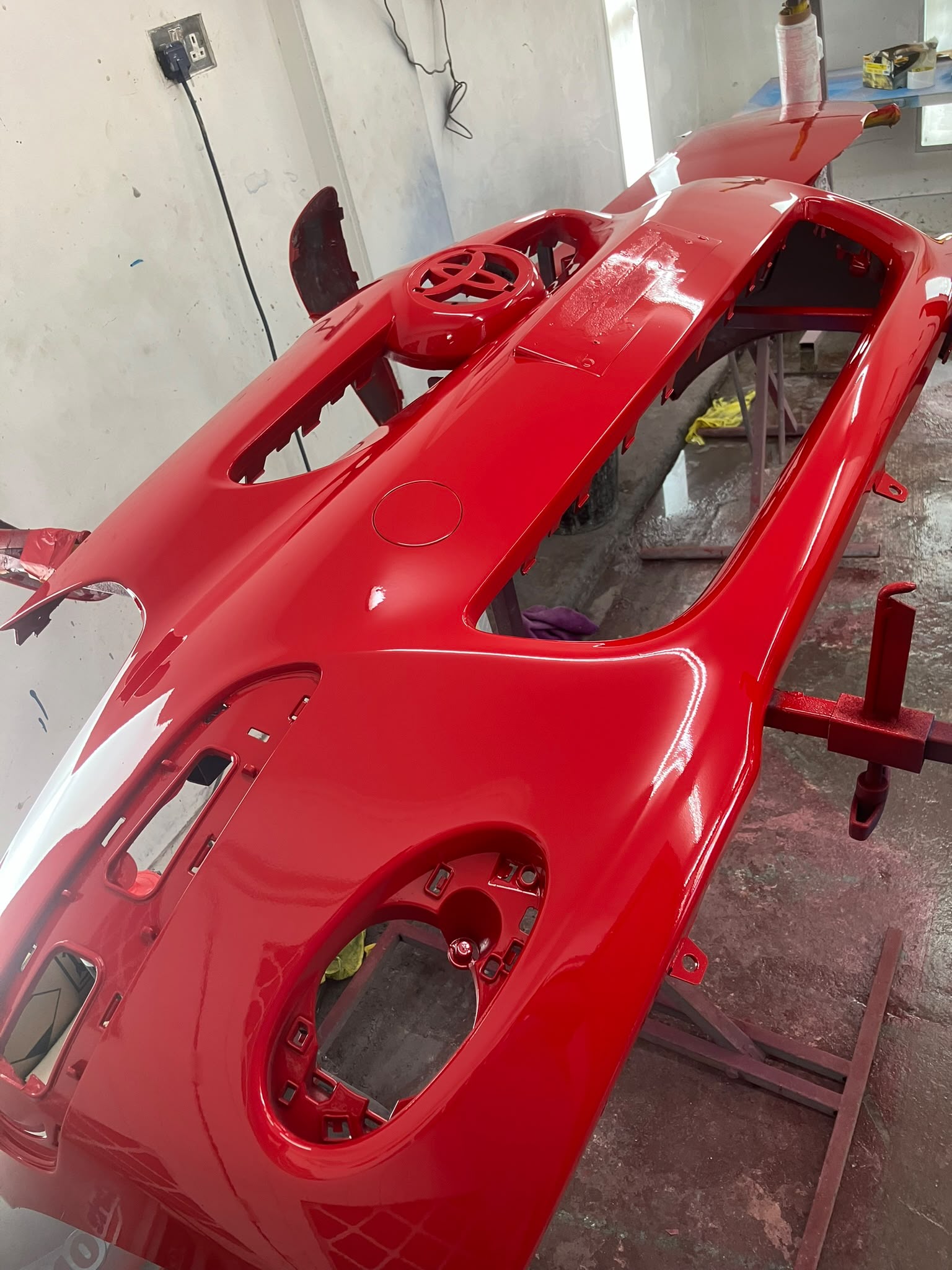 Vehicle bodywork and paint repair in the SP Vehicle Repairs workshop, image 97