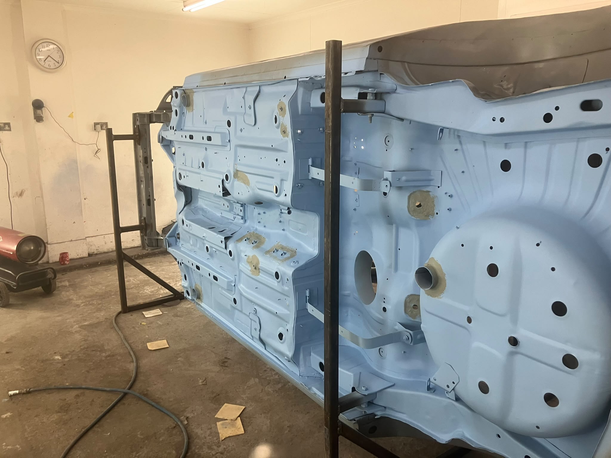 Vehicle bodywork and paint repair in the SP Vehicle Repairs workshop, image 120